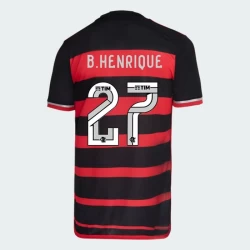 CR Flamengo B. Henrique #27 Voetbalshirt 2024-25 Thuistenue Heren